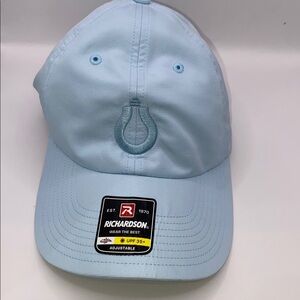 Richardson Performance 220 UPF  Medium Large Blue Hat Cap Tennis Golf NWT